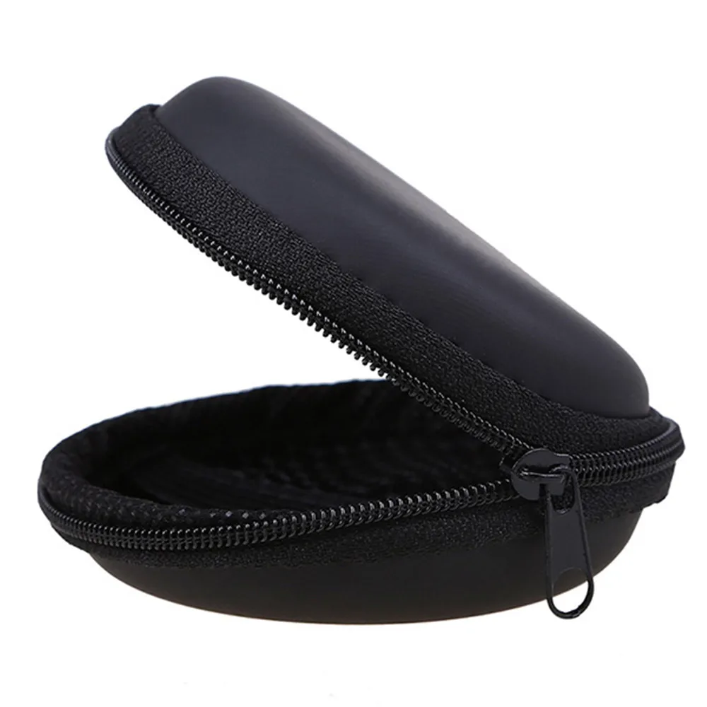 Storage Carrying Hard Bag Box Case for Earphone Headphone Earbuds Memory Card