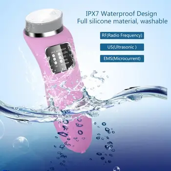 

Ultrasonic Bipolar RF Radio Frequency Lifting Face Skin Care Massager Mini Hifu Anti Wrinkle Tightening Device