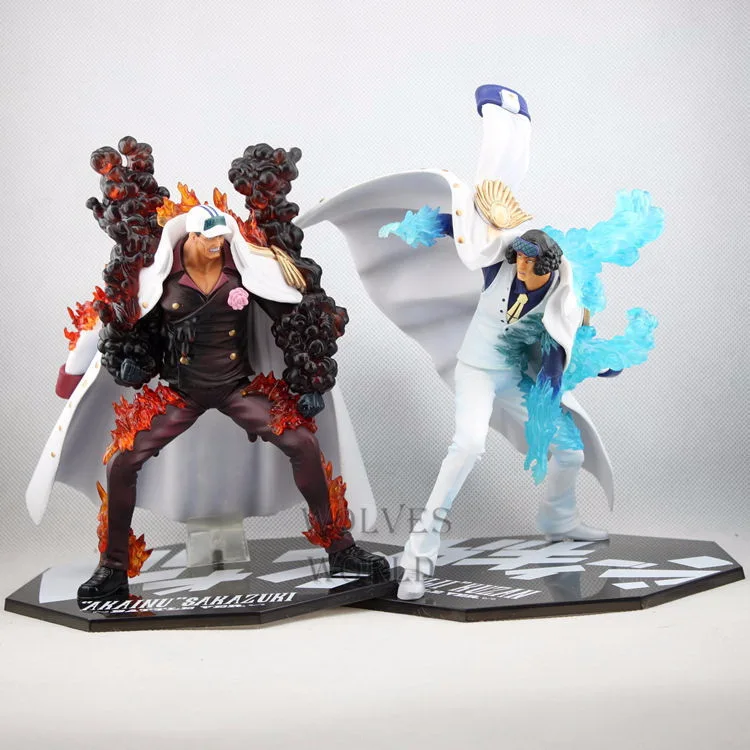 

Anime ZERO One Piece Toy General Red Dog Greenish Blue Pheasant Fighting Version Garage Kit Model Ornaments