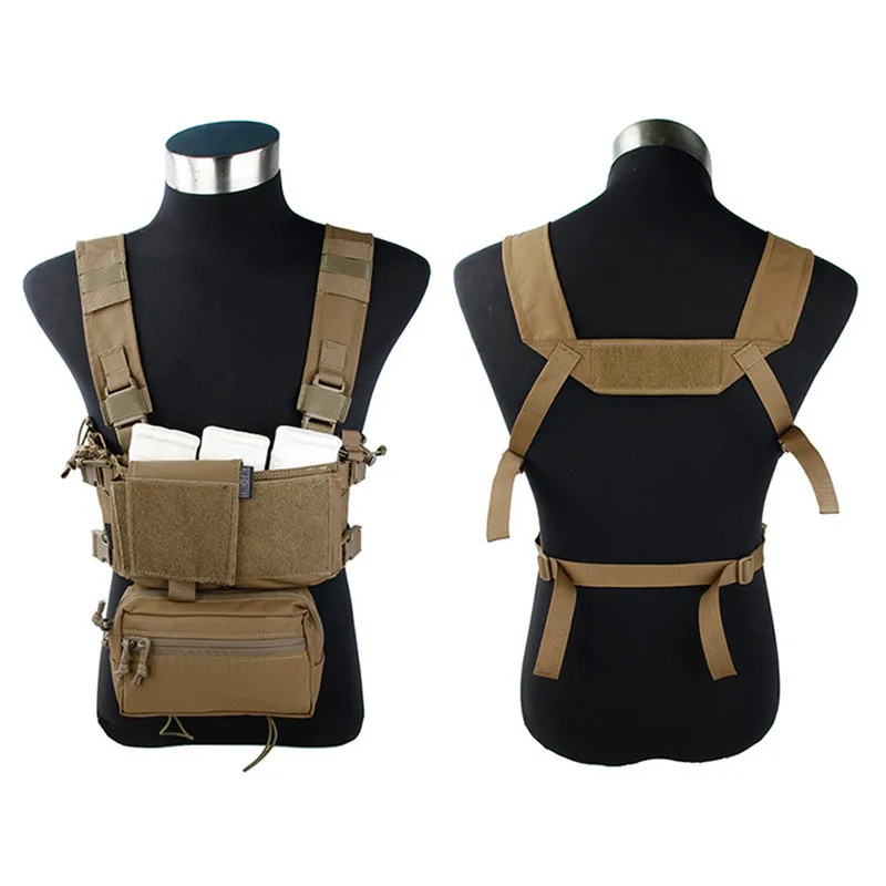 TMC Airsoft Tactical Vest Modular Chest Rig Set Cordura 500D Fabric TMC3115 RG 