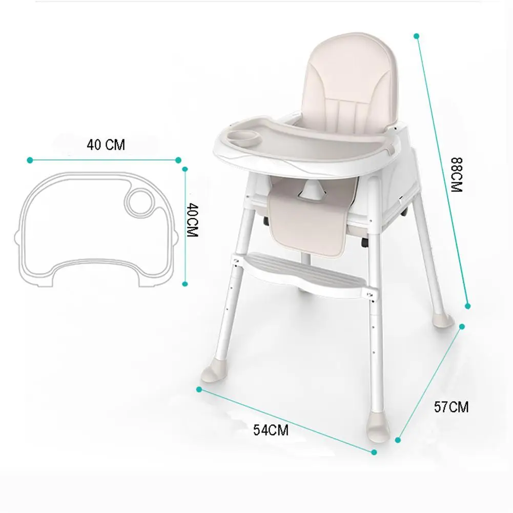 LeadingStar 3 в 1 многофункциональная из искусственного меха для детей Подушка к обеденному стулу Портативный детский стульчик