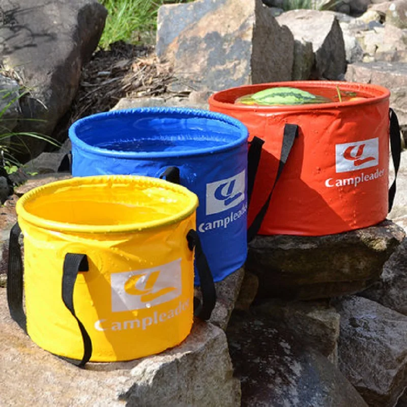 

Campleader Collapsible Bucket Car Mounted Car Vehicle Cleaning Bucket Extendable Outdoor Fishing Bucket 20L