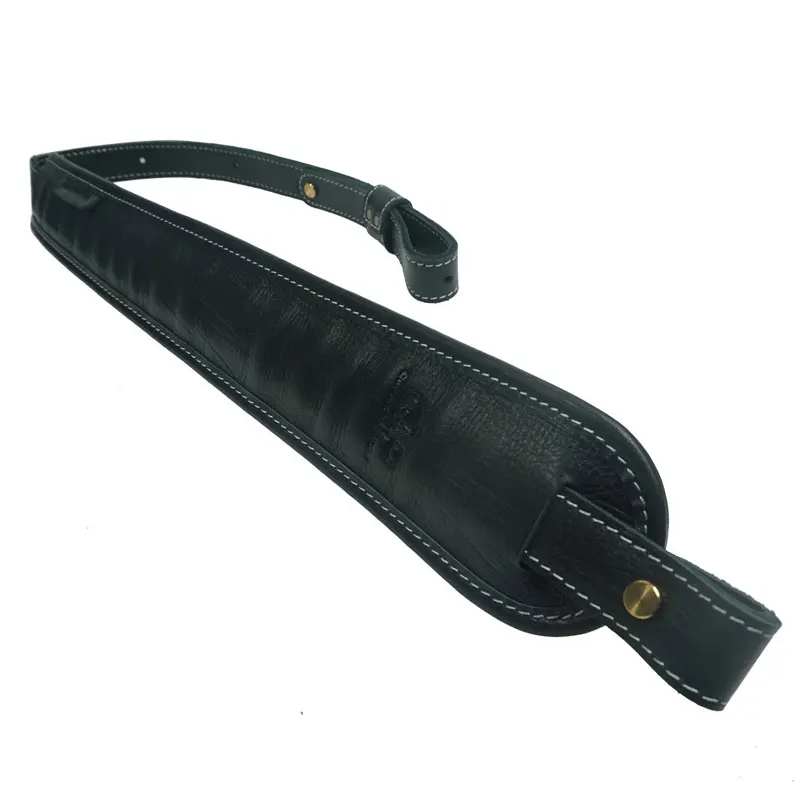 

Shooting Tactical Rifle Gun Sling Tree Pattern Cowhide Leather Shotgun Strap Adjustable Shoulder Padding Hunting Gun Accessories