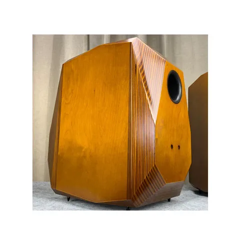 6.5'' / 8 '' inch multilayer solid wood splint empty speaker cabinet bookshelf speaker shell classic corner-cut type 2PCS