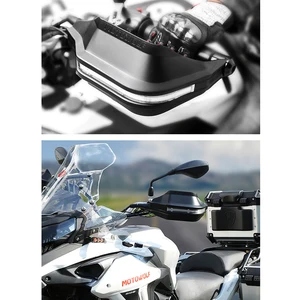 Image 5 - カワサキNINJA400忍者400 Z400 Z250オートバイハンドガードシールドプロテクターハンドガードとフロントガラスledターン信号