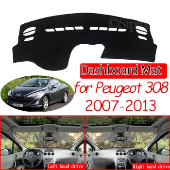 

for Peugeot 308 t7 2007~2013 308cc 308sw Anti-Slip Mat Dashboard Pad Sunshade Dashmat Protect Carpet Accessories 2008 2010 2011