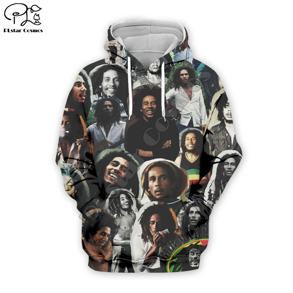 

PLstar Cosmos Reggae Bob Marley Tracksuit Colorful 3DPrint Hoodie/Sweatshirt/Jacket/shirts Men Women hiphop casual new fashion Swag cool s-12