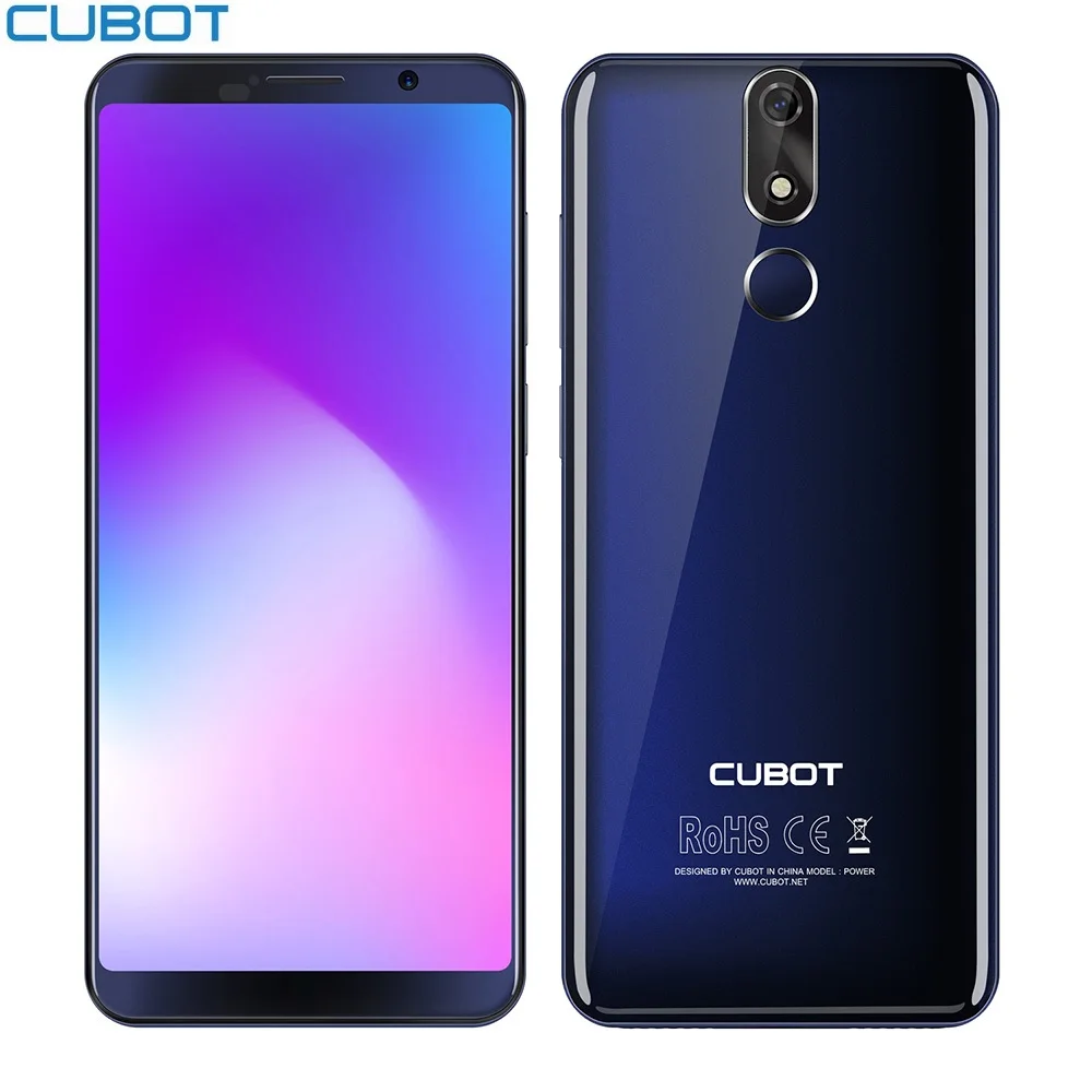 

Refurbished CUBOT POWER 4G Android Smartphone MTK6763T Octa Core 6GB RAM 128GB ROM 16MP Fingerprint Mobile Cell Phone