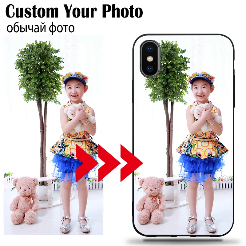 DIY фото на заказ чехол для телефона черный мягкий Samsung A9 A10 E A20 A30 A40 A50 A70 A80 A50S Plus 2018