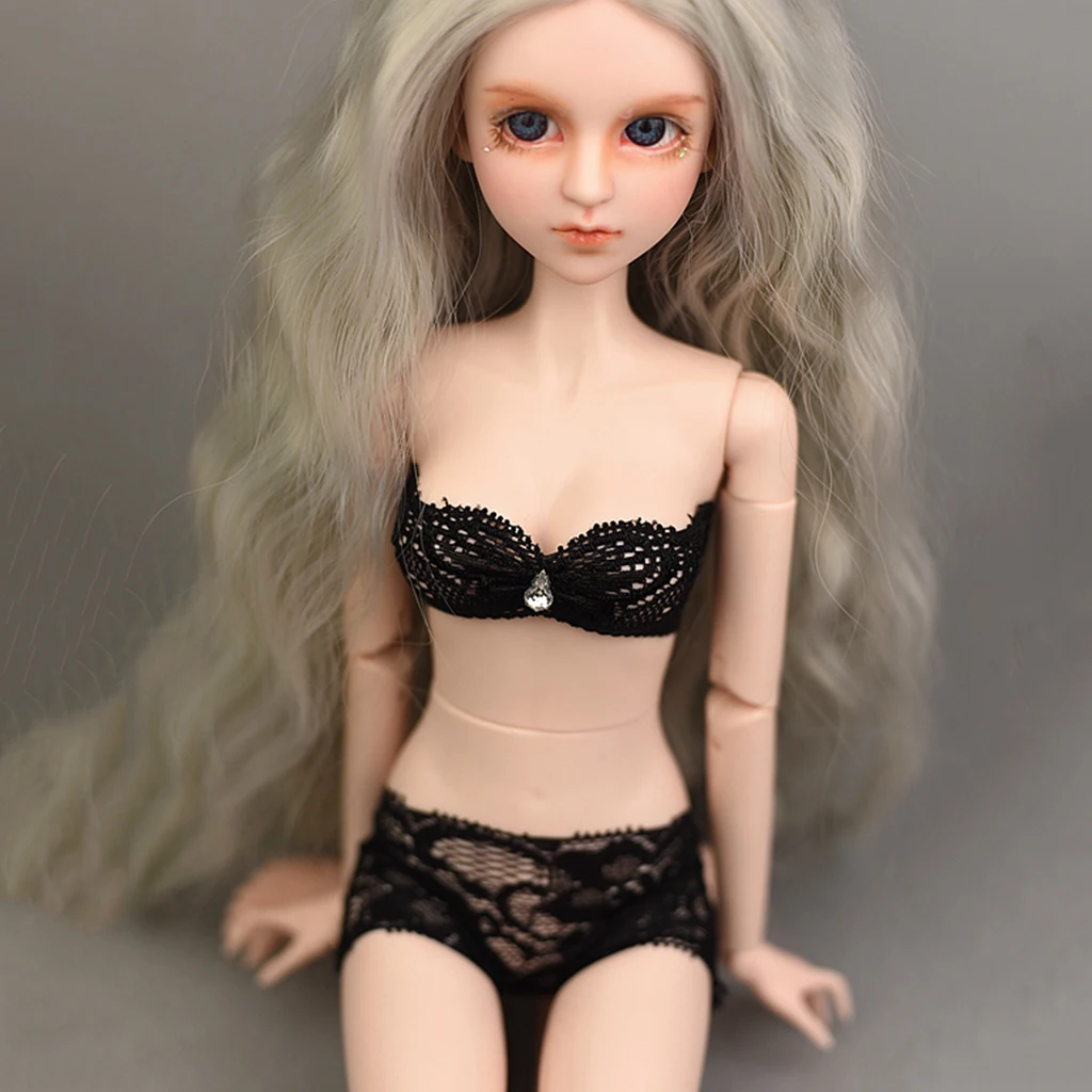 Модные куклы аксессуары для одежды 1/4 ночи Лолита кукла BJD кружевной топ нижнее