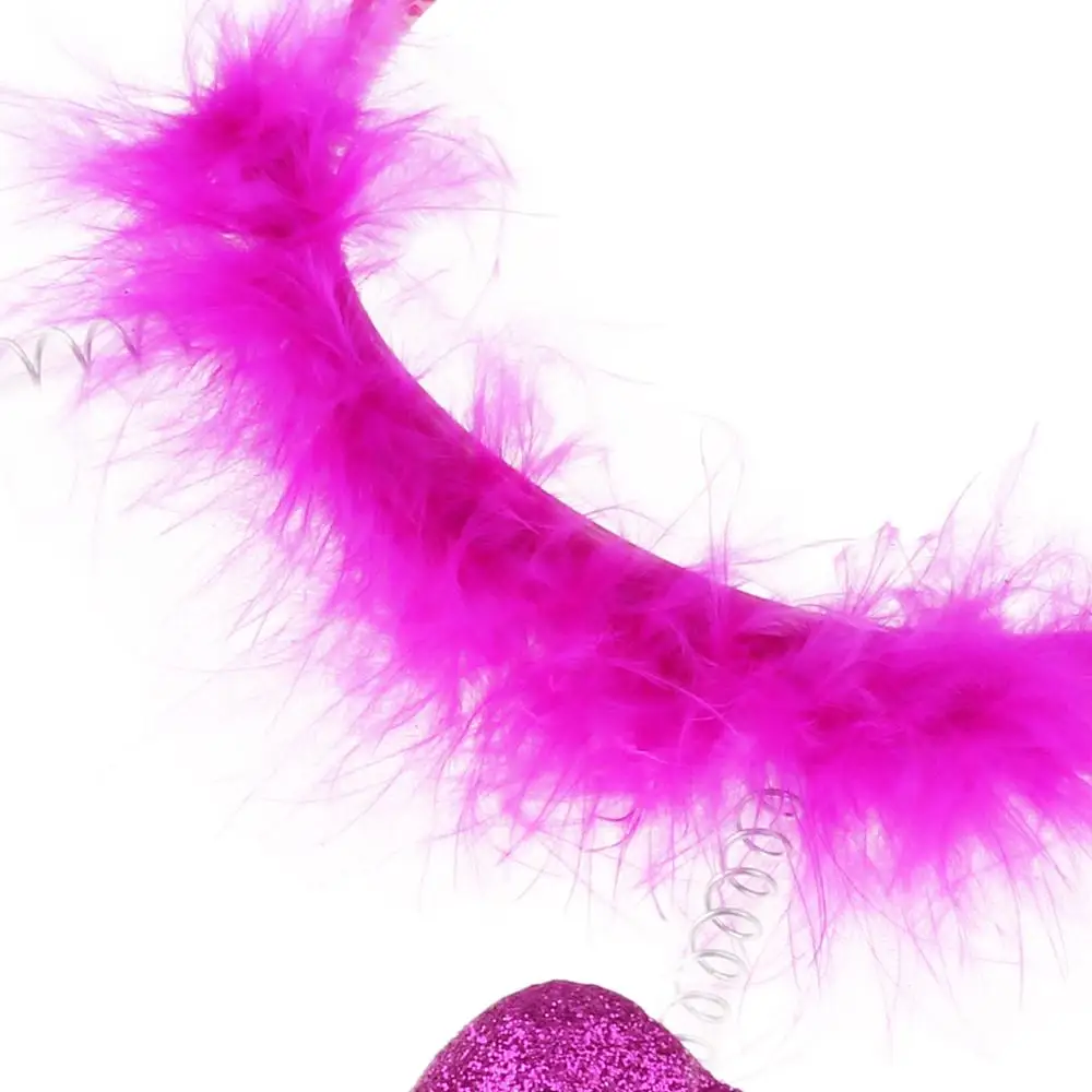 Novelty Funny Party Penis Shape Head Band Glow Luminous Headband Headwear Boppers Headbands for Women Girls Night Gift