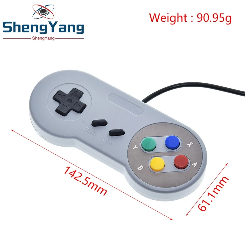 Игровой USB джойстик для Nintendo SNES геймпад ПК и Windows MAC|Интегральные схемы| |