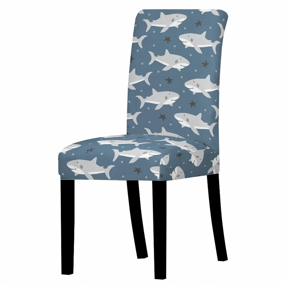 Universal Chair Covers Printed Elastic Stretch Universal Chair Cover Slipcovers For Dining Room Wedding Banquet Hotel