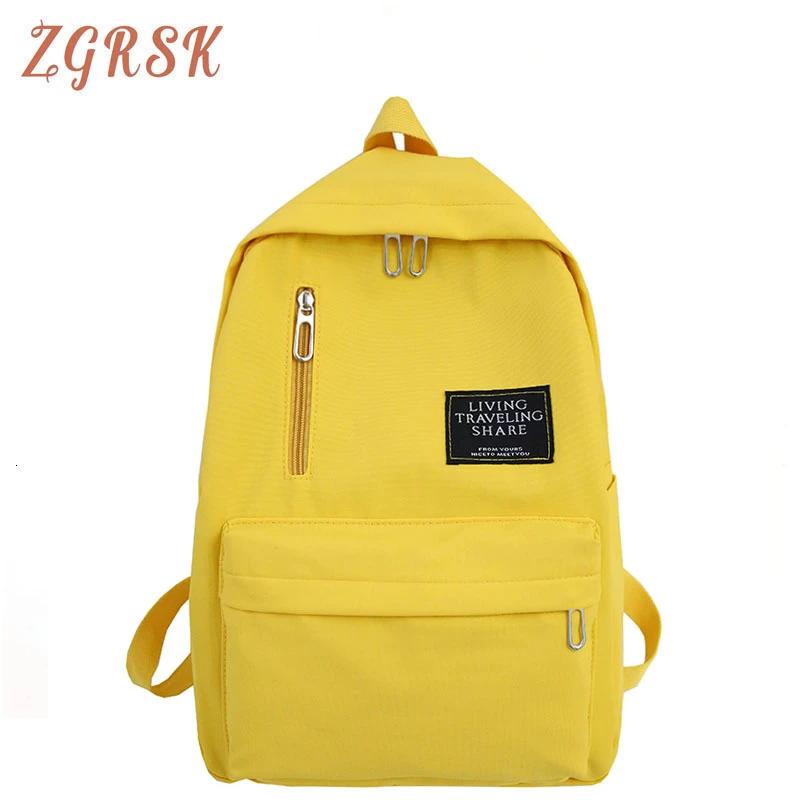 

Women Fashion Nylon Backpacks Bagpack Teenage Girl School Back Pack Bag Female Backpack Bookbags Student Casual Book Bags