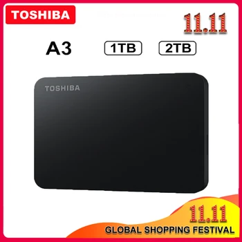 

TOSHIBA Canvio Basics HDD 2.5" A3 USB 3.0 External Hard Drive 2TB 1TB Portable Hard Disk externo disco duro externo Hard Drive