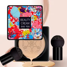 Cuscino d'aria Fungo Testa CC Crema Correttore Prodotti Di Base Make Up Idratante Sbiancamento Trucco Liquido Prodotti Di Base Cosmetici TSLM1