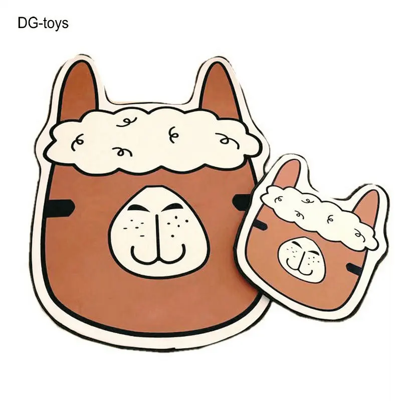 Swag Tapis De Sol En Peluche Alpaga Dessin Anime Noir Et Blanc Carlin Chien Tapis De Jeu Pour Chiot Chat Tapis D Escalade Pour Animaux De Compagnie Cadeau Pour Bebe Aliexpress
