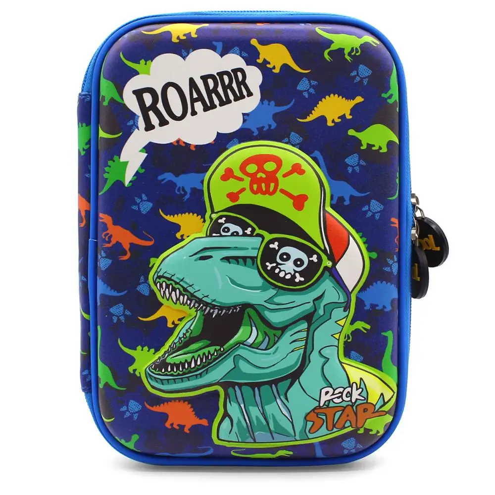 pencil case kawaii material escolar astuccio scuola school supplies piorniki leaf pencilcases cute dinosaur EVA pencilbox