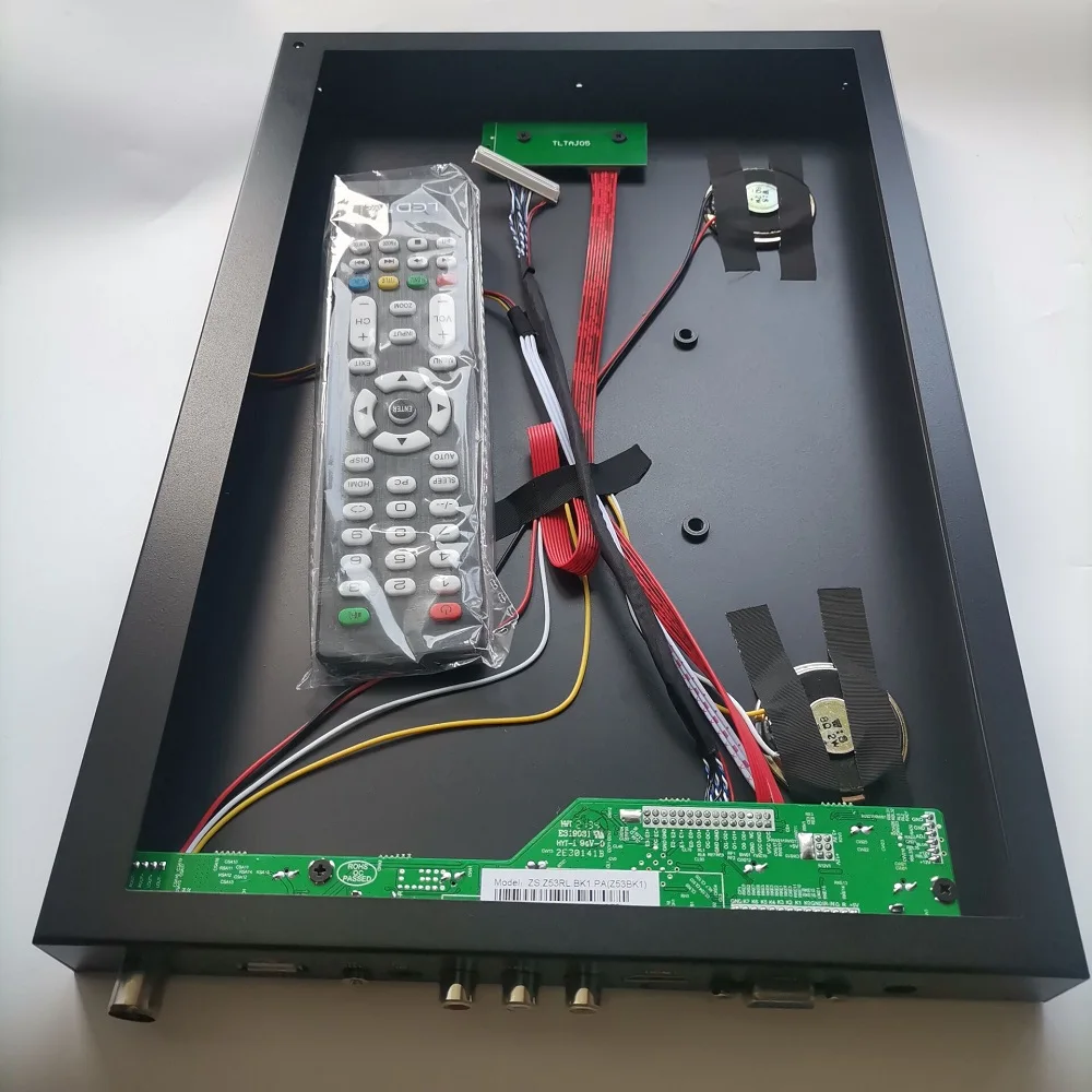 

Плата контроллера телевизора AV HDMI-совместимая с USB VGA + металлическая задняя крышка корпуса для 15,6 "17,3" 13,3 "15,4" 14 "LED LCD