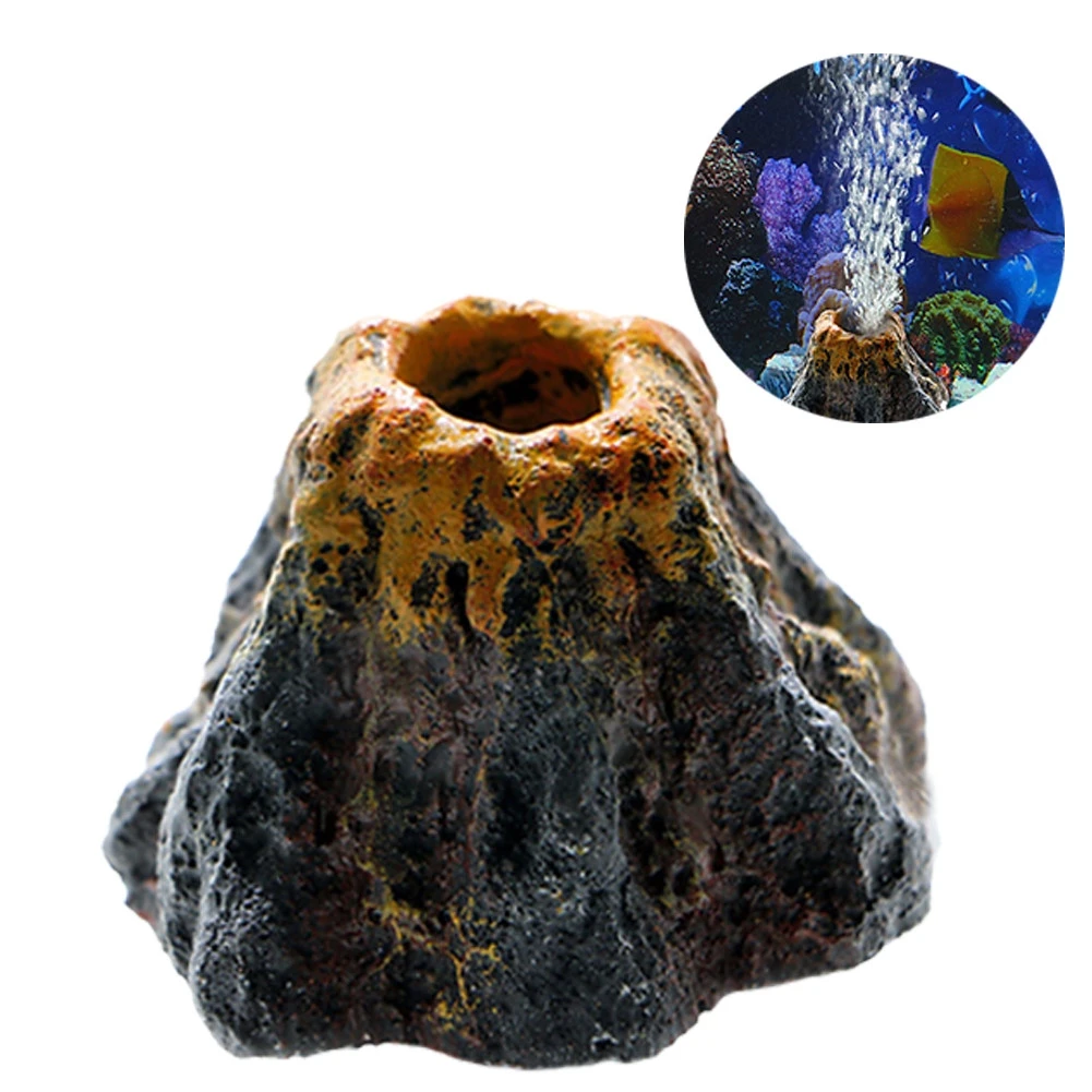 Volcano Aquarium Accessory 4