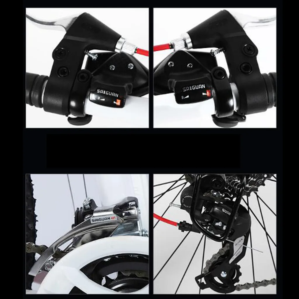 Outroad Mountain Bike 21speed Aluminum Alloy Bicycle 26 Inch Mountain Bike Variable Speed Dual Disc Brakes Bike Free Deliver JG3