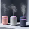 Mini Ultrasonic Air Humidifier Romantic Soft Light USB Essential Oil Diffuser Car Purifier Aroma Anion Mist Maker Gift ► Photo 1/6