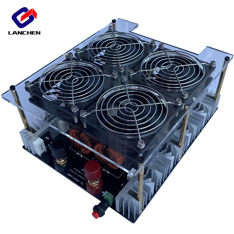 5000w Zvs Induction Heater Induction Heating Pcb Board Heating Machine