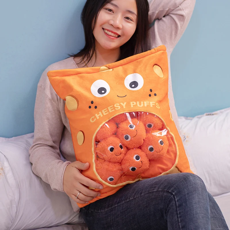 cheesy puffs stuffed toy