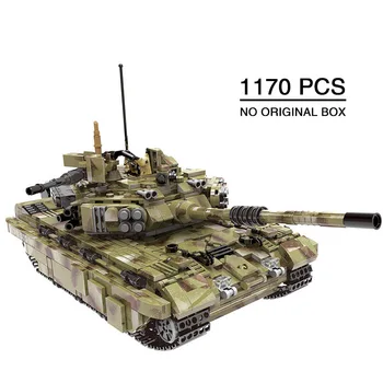 

1000+pcs Tank Model Building Blocks Soldier Weapon Bricks Children Toys Simulated War Machine Compatible Lepining City Technic