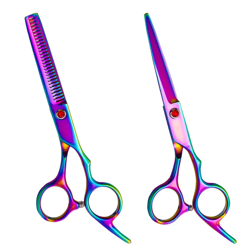 Description Picture 3 of item2Pcs/Set Japan Style Professional Hairdressing Scissors Professional Barber Scissors Set Hair Cutting Shears Scissor Haircut