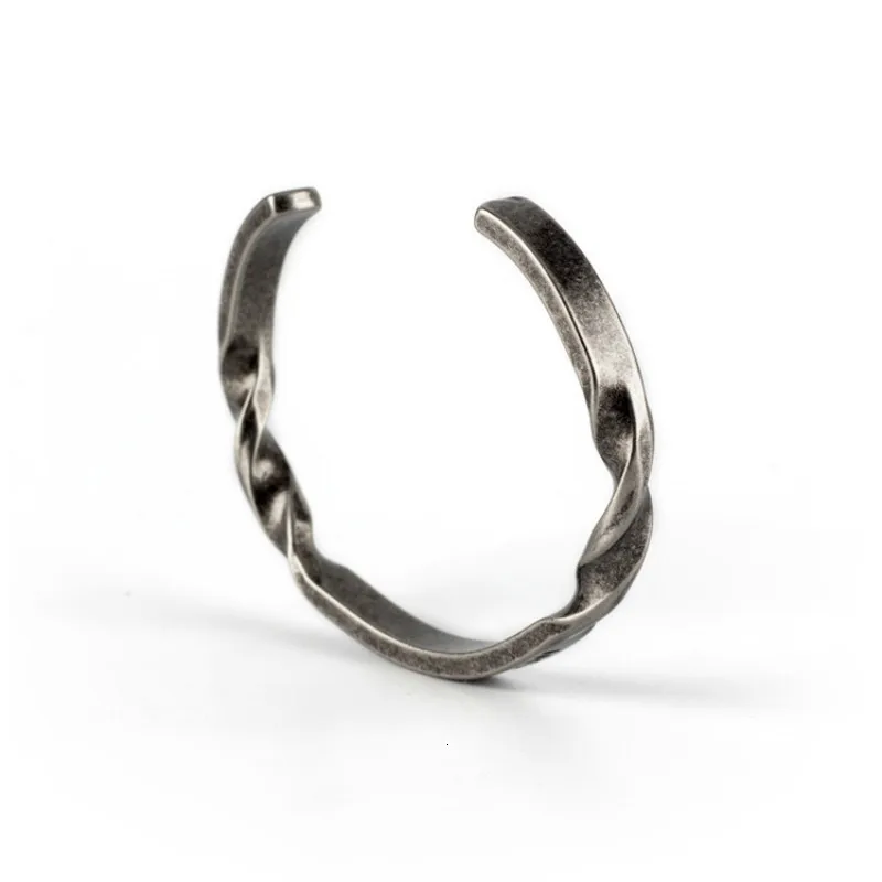 Opening Vintage Titanium Steel Men Bracelet Bangle Letter The Time Is Now Luxury Bangle Bracelet For Men Women Jewelry Gift