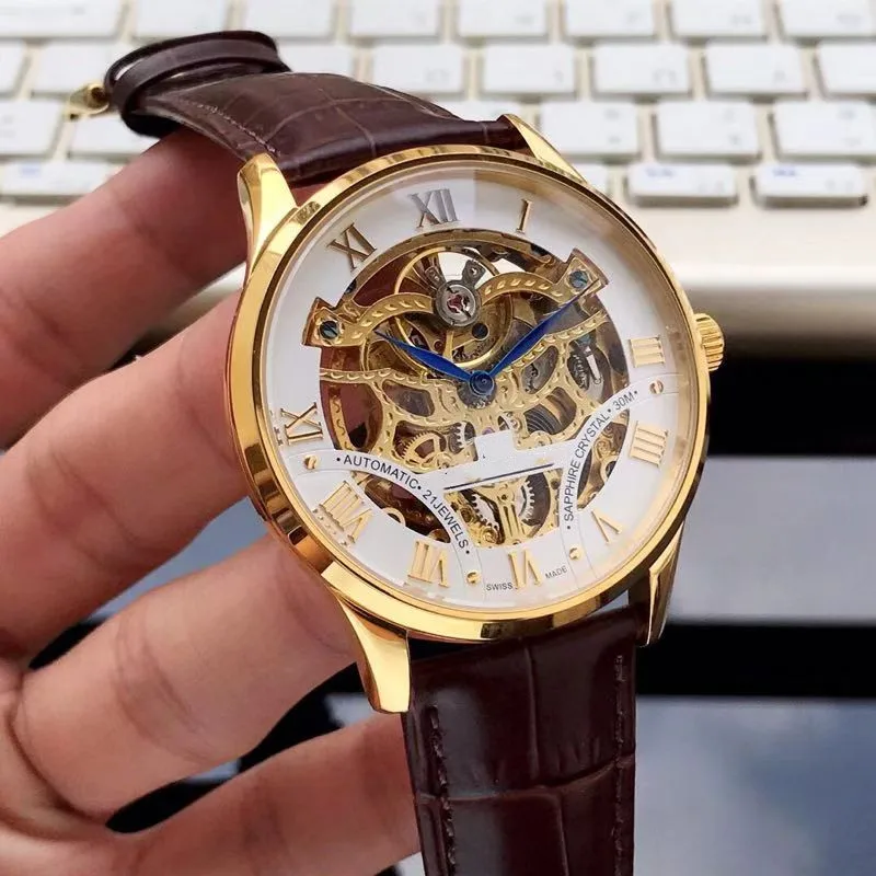 

WG10157 Mens Watches Top Brand Runway Luxury European Design Automatic Mechanical Watch