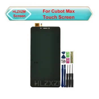 

For Cubot Max LCD Display With Touch Screen Digitizer Assembly Replacement With Tools+3M Sticker