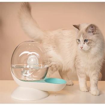 

2.8L Automatic Pet Cat Dog Feeder Fountain Bubble Pet Snail Automatic Waterer Large Drinking Bowl For Cat Pets Water Dispenser