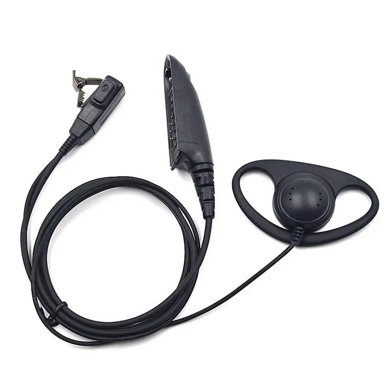 D форма Заушник наушник гарнитура микрофон PTT для Motorola портативный радио GP328 GP340 PRO5150 HT750 HT1250 MTX950 рация