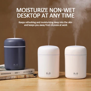 

Face Steamer Air Humidifer Essential Oil Diffuser 300ml USB Charging Nanometer Spray Instrument Water Replenishing Instrument