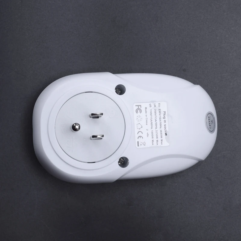 Цифровой беспроводной контроллер температуры, встроенный датчик температуры Электрический термостат розетка 3 зубец разъем ЖК-дисплей