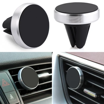 

Universal Car Air Vent Magnetic Mobile Phone Holder For X1 X3 X4 X5 X6 AUDI A4 A3 A6 Q3 Q5 VW Passat B5 B6 b7 Polo
