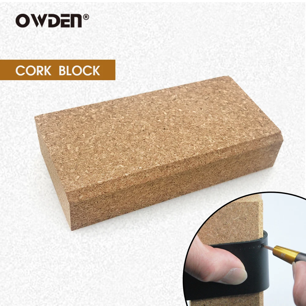 OWDENLeathercraftHandworkToolsDIYCorkBackingMatCorkBlock
