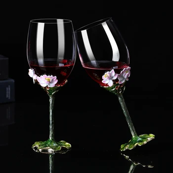 

2 PCS /Set Crystal Wedding Toasting Champagne Flutes Glasses Drink Cup Party Marriage Wine Decoration Cups For Parties Gift Box