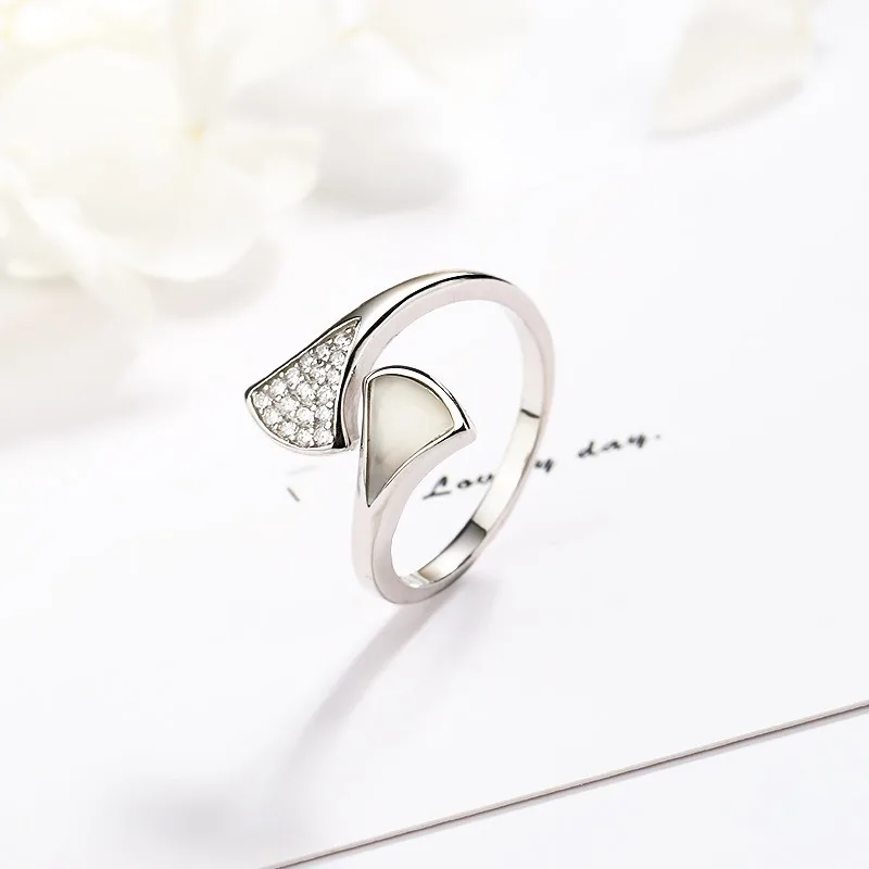 S925 Серебряное кольцо, модное, с микро-инкрустацией, регулируемые, открытые, кольца на палец, геометрические, Женские Ювелирные изделия для мужчин и женщин, обручальные кольца