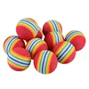 1PCS Golf Sponge Soft Rainbow Balls Golf Swing Training Balls Beginner Practice Training Aids Ball Indoor Outdoor ► Photo 1/6