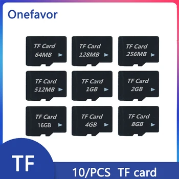 Promotion 10PCS/LOT TF Card 1GB 2GB 4GB 8GB 64MB 128MB 256MB 512MB Transflash card CellPhone Memory Card High Quality