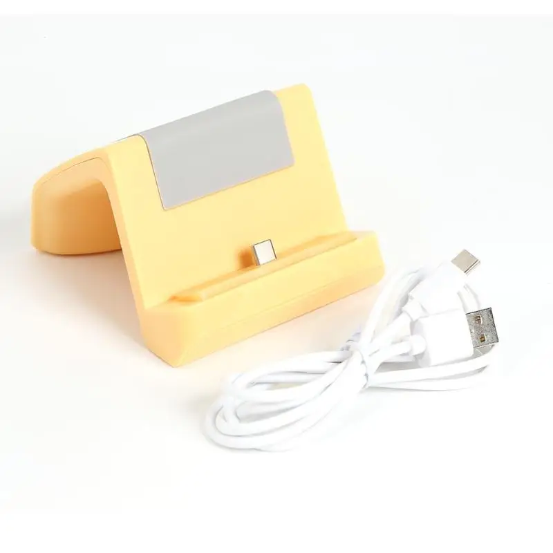Type-C USB 3,1 зарядная док-станция для зарядки подходит для глянцевой технологии, отличное мастерство, для пульта - Цвет: Yellow