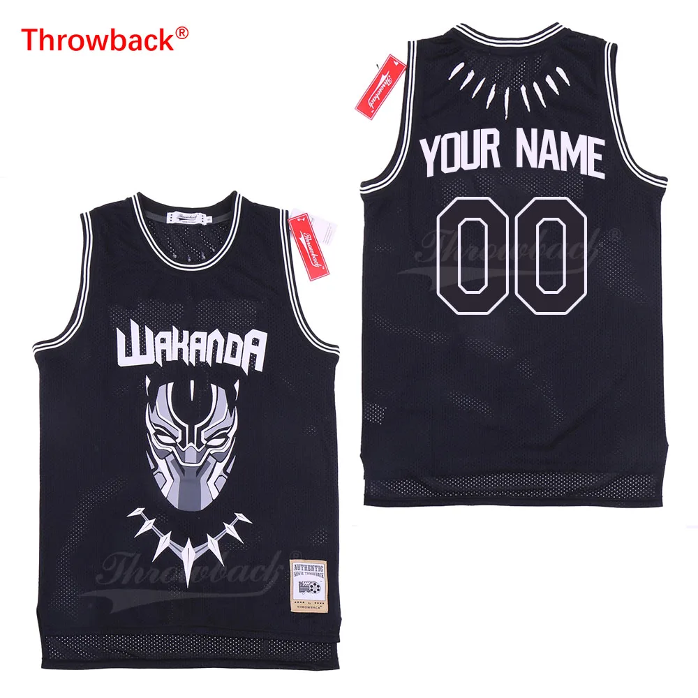 Throwback jersey Wakanda jersey 00 colour