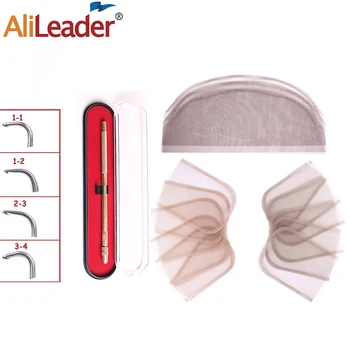 

Alileader DIY Wig Tools Ventilating Needle 4x4 13x4 Lace Lace Closure Base Quality Swiss Lace Human Hair Wig Making Sets