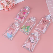 Прозрачная грелка, теплый живот, сокровище грелка для рук с героями мультфильмов, заполненная мини взрывобезопасная портативная грелка