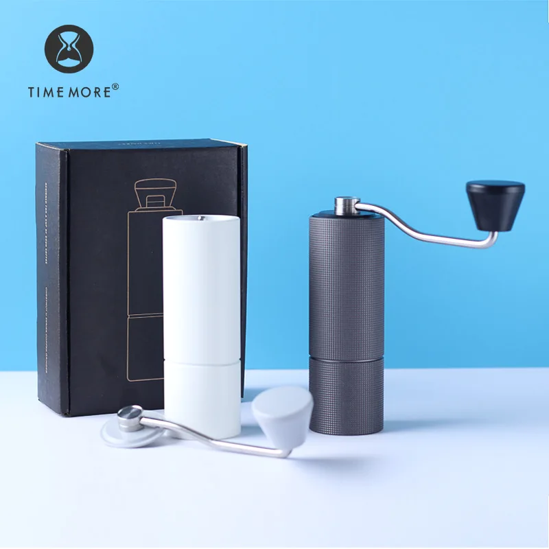 Timemore Chestnut C2 обновленная Высококачественная алюминиевая ручная кофемолка из