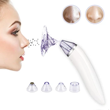 

Electric Blackhead Remover Vacuum Pore Cleaner - USB Rechargeable Acne Extractor Tool Kit