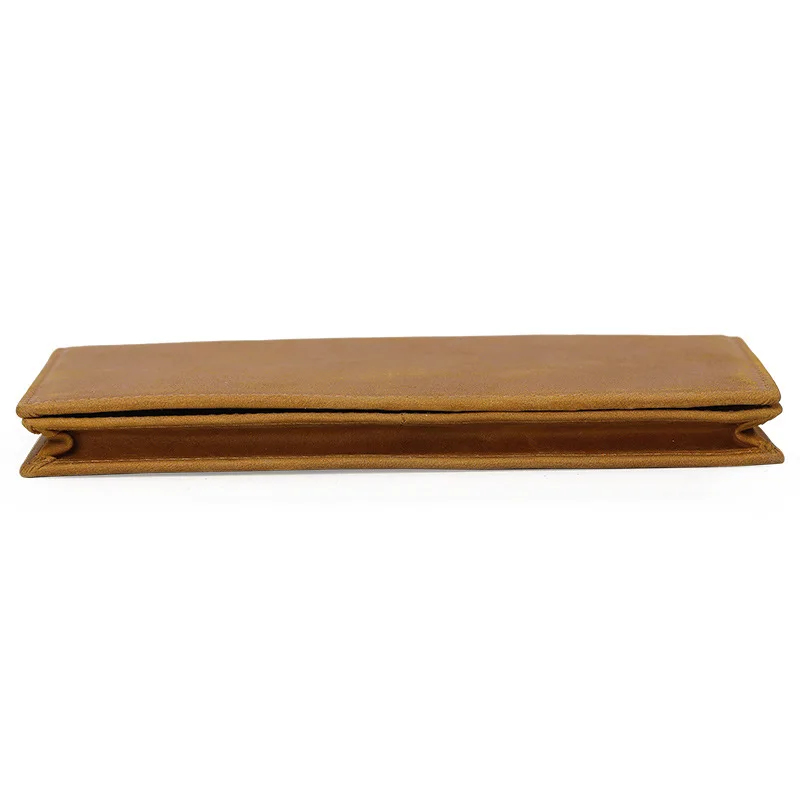 

Tiding Europe And America Business Wallet Men Long Genuine Leather Is Brand Full-grain Leather Students Simple Ultra-Thin Wallet